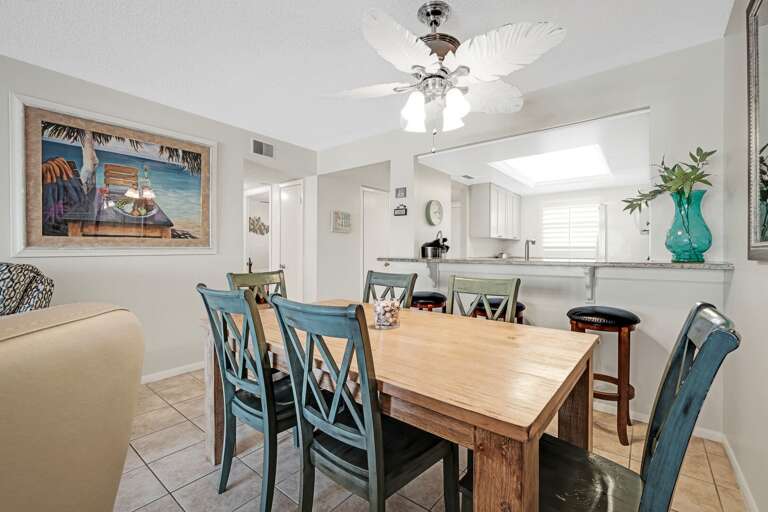 Skip the restaurant and enjoy your meals in the dining room, where an incredible ocean view makes every bite even better Skip the restaurant and enjoy your meals in the dining room, where an incredible ocean view makes every bite even better