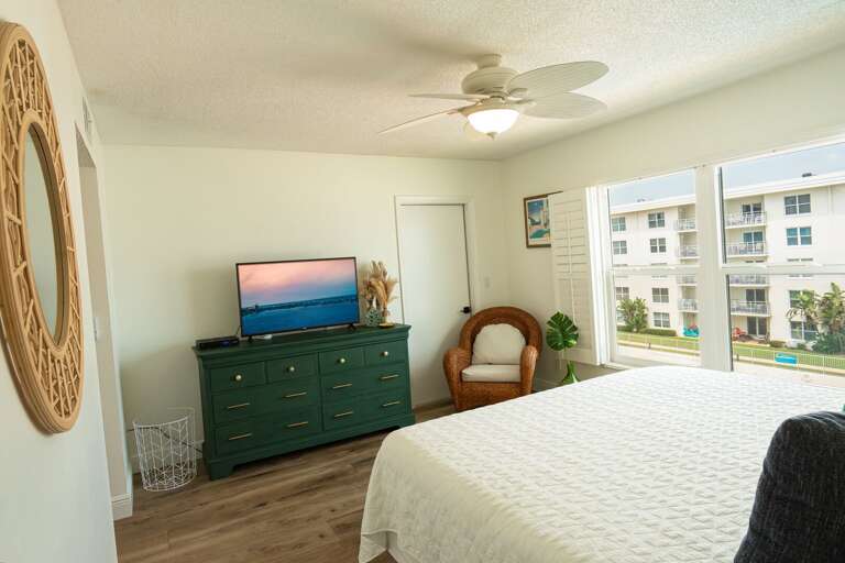 Pool views from the master bedroom. Pool views from the master bedroom.