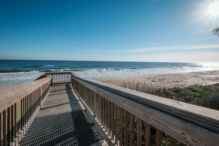 Seascape Towers offers a private boardwalk leading directly to the no-drive section of New Smyrna Beach Seascape Towers offers a private boardwalk leading directly to the no-drive section of New Smyrna Beach