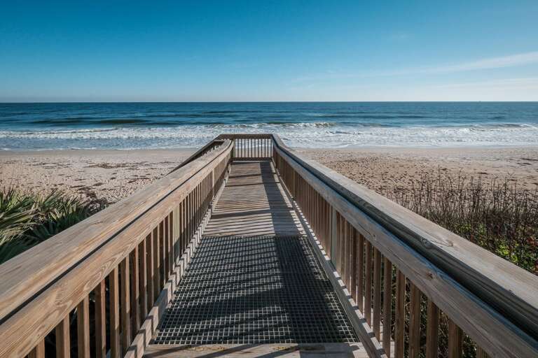 Seascape Towers offers a private boardwalk leading directly to the no-drive section of New Smyrna Beach Seascape Towers offers a private boardwalk leading directly to the no-drive section of New Smyrna Beach
