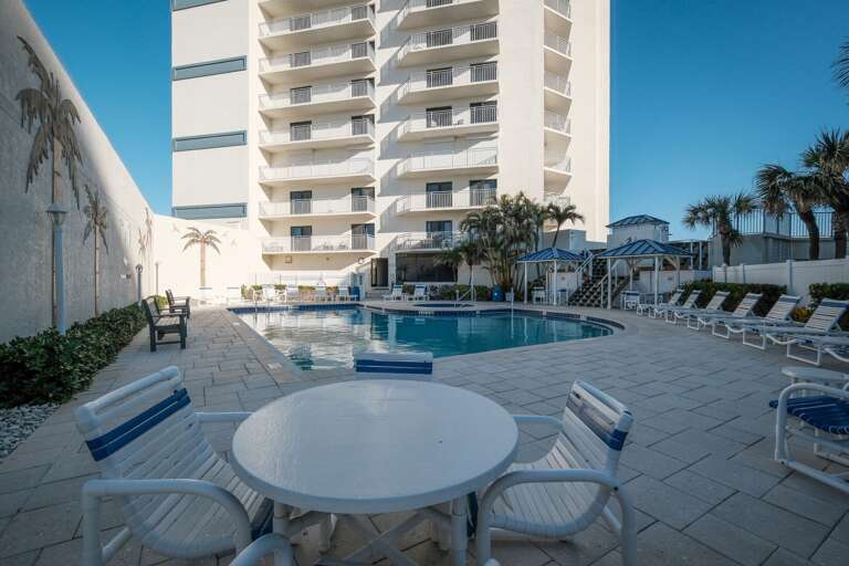 Seascape Towers pool deck Seascape Towers pool deck