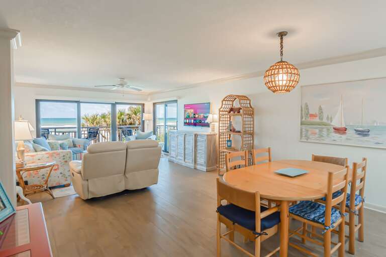 Enjoy ocean views from the living room, dining room, kitchen, and master bedroom, bringing the beauty of the beach into every space Enjoy ocean views from the living room, dining room, kitchen, and master bedroom, bringing the beauty of the beach into every space