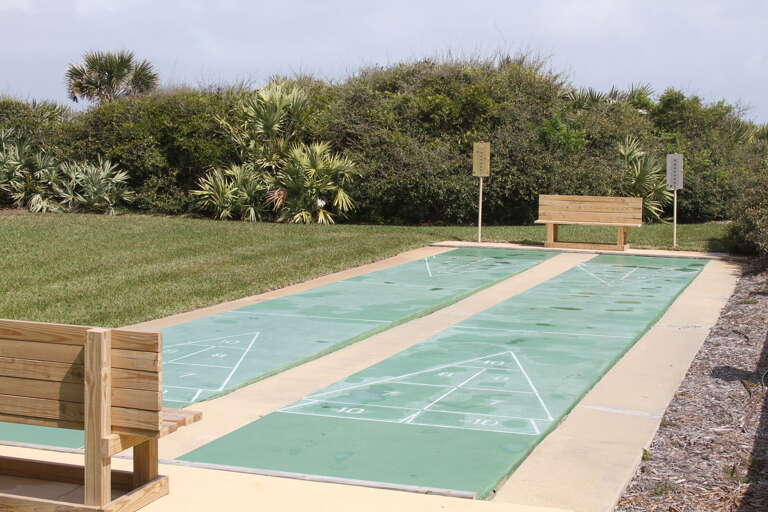 Enjoy a friendly game of Shuffleboard on the courts conveniently located at Shorehom. Enjoy a friendly game of Shuffleboard on the courts conveniently located at Shorehom.