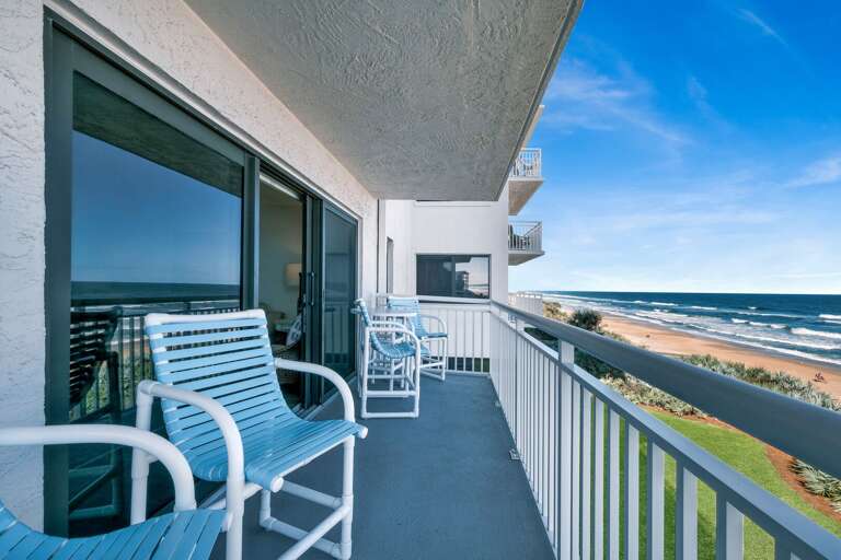 3rd floor balcony overlooking New Smyrna Beach and the Atlantic Ocean 3rd floor balcony overlooking New Smyrna Beach and the Atlantic Ocean