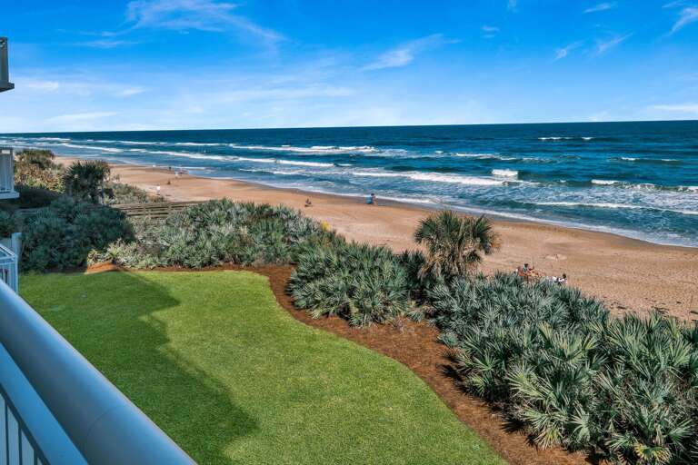 3rd floor balcony view of New Smyrna Beach and the Atlantic Ocean 3rd floor balcony view of New Smyrna Beach and the Atlantic Ocean
