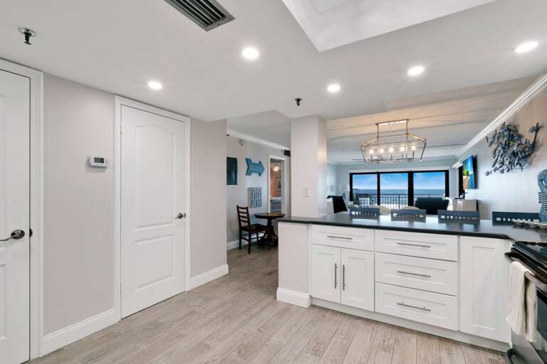 You can't beat the Atlantic Ocean view from the kitchen You can't beat the Atlantic Ocean view from the kitchen