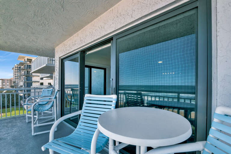 Enjoy the view of New Smyrna Beach from the balcony Enjoy the view of New Smyrna Beach from the balcony