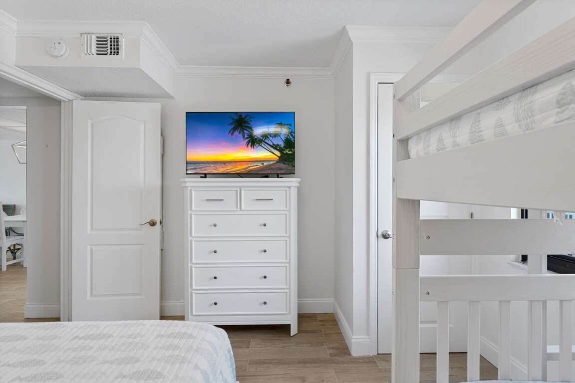 Every room has it's own TV, even the guest bedroom Every room has it's own TV, even the guest bedroom