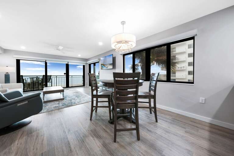 Shorehom by the Sea #34 is a southern-facing corner condo Shorehom by the Sea #34 is a southern-facing corner condo