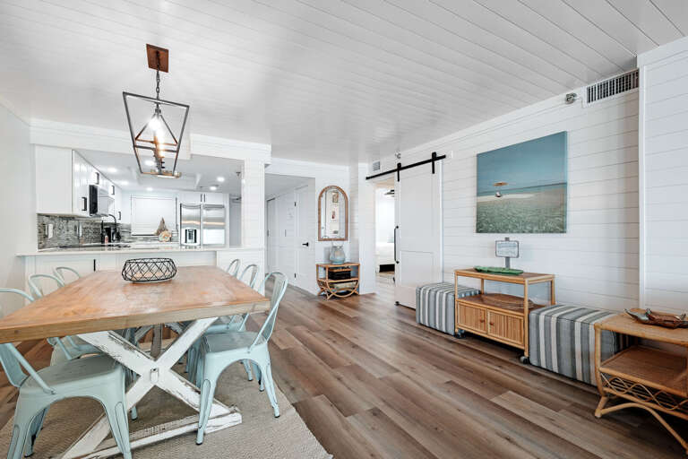 This condo has been fully renovated and beautifully decorated providing an upscale beach vacation experience