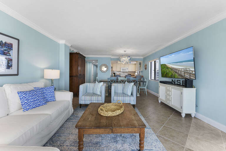 Oceanfront Living Room