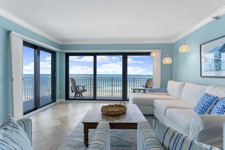 Oceanfront Living Room