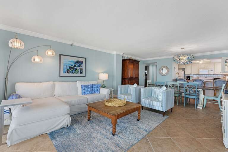 Oceanfront Living Room