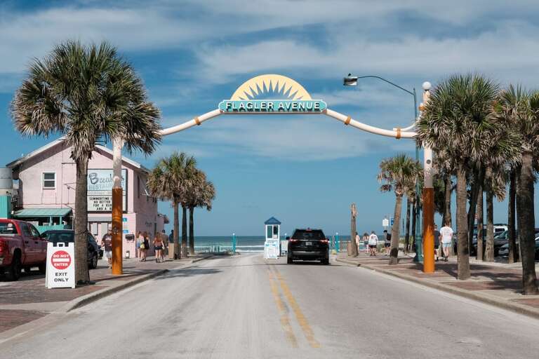 Popular Flagler Ave is a short drive away