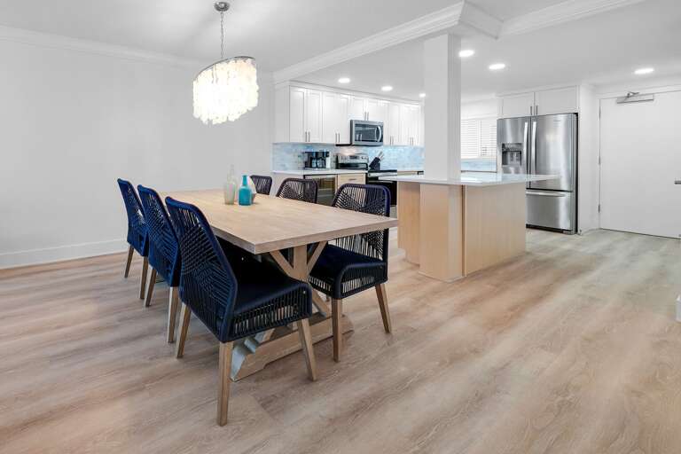 Enjoy each meal at the dining room table