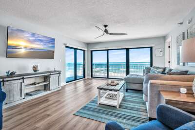 Welcome to Shorehom by the Sea 45 - a direct oceanfront corner condo in New Smyrna Beach