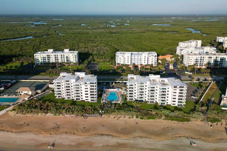 Shorehom by the Sea is a beachfront property in New Smyrna Beach