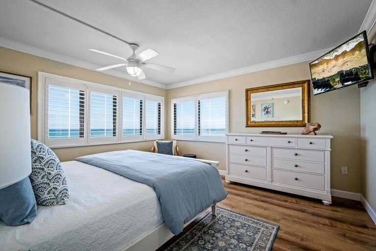 Wake up to breathtaking beach and Atlantic Ocean views from the oceanfront master bedroom Wake up to breathtaking beach and Atlantic Ocean views from the oceanfront master bedroom