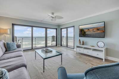 Welcome to Shorehom by the Sea 53, a direct oceanfront condo right on no-drive New Smyrna Beach