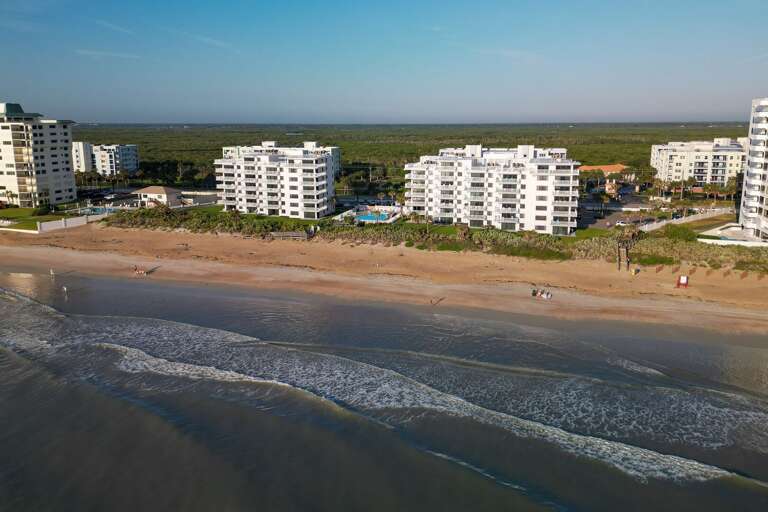 Shorehom by the Sea is a direct oceanfront property in New Smyrna Beach with unbeatable Atlantic views