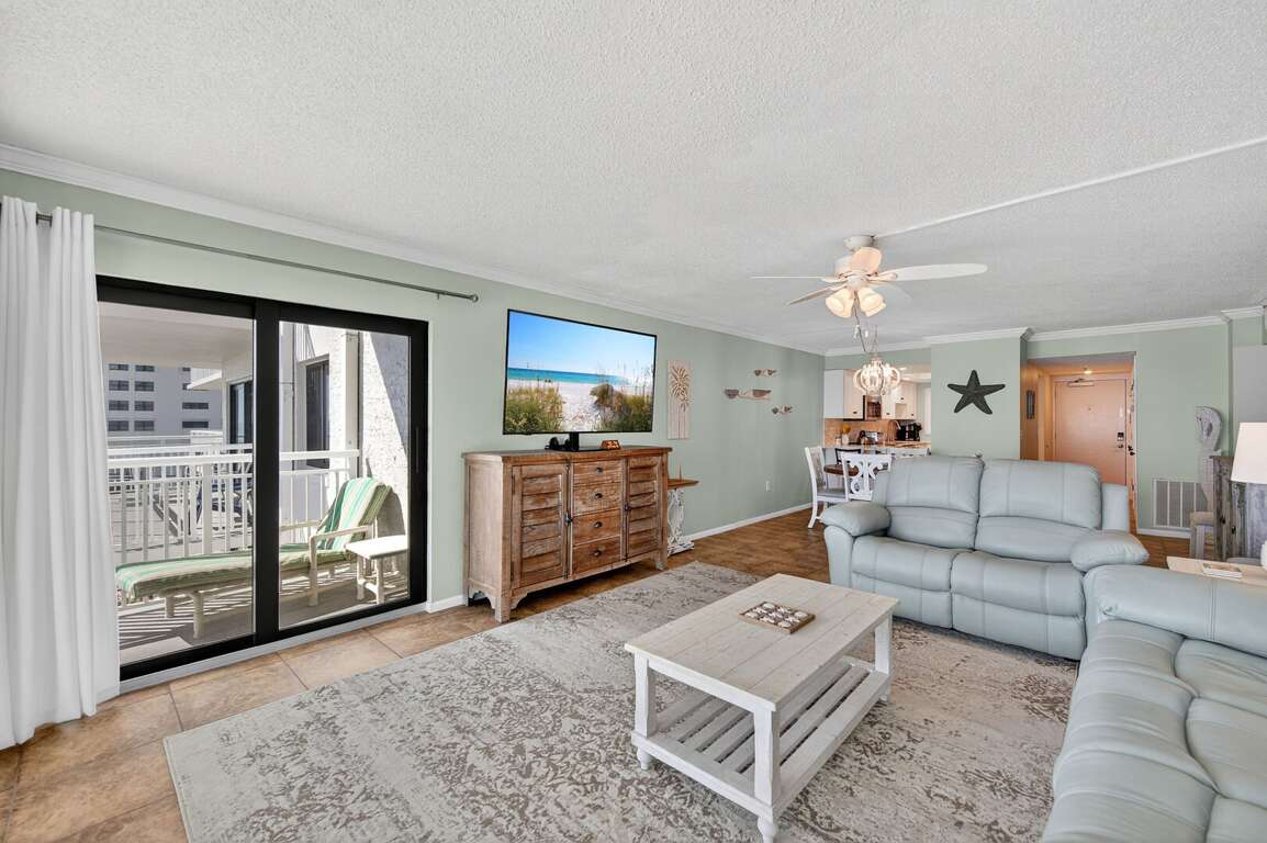 Relax after a day at the beach on the living room recliner couch Relax after a day at the beach on the living room recliner couch