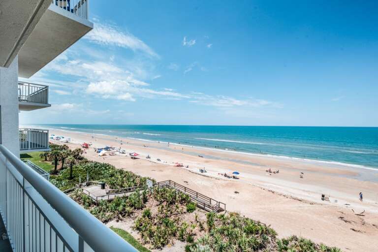 This is the view of New Smyrna Beach directly from the balcony! This is the view of New Smyrna Beach directly from the balcony!