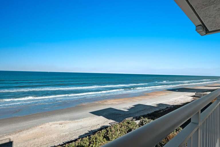 Enjoy unparalleled views from the 6th-floor balcony, offering a perfect vantage point of the ocean and beach Enjoy unparalleled views from the 6th-floor balcony, offering a perfect vantage point of the ocean and beach