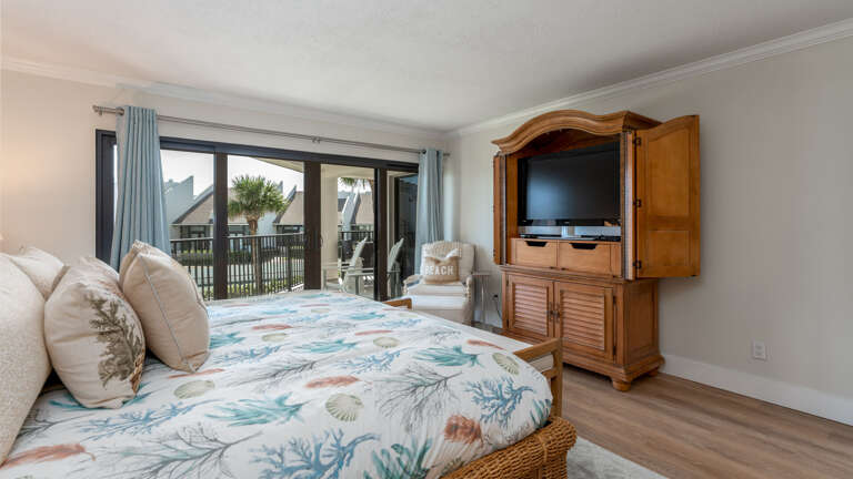 TV in the Master Bedroom