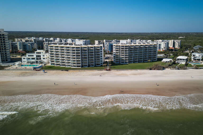Smyrna Beach Club is a direct oceanfront property located on the serene no-drive New Smyrna Beach, offering the perfect coastal getaway