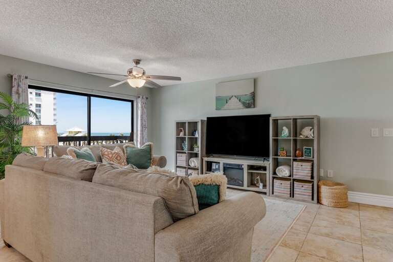 Comfortable living room designed for relaxing moments and quality time with family and friends Comfortable living room designed for relaxing moments and quality time with family and friends