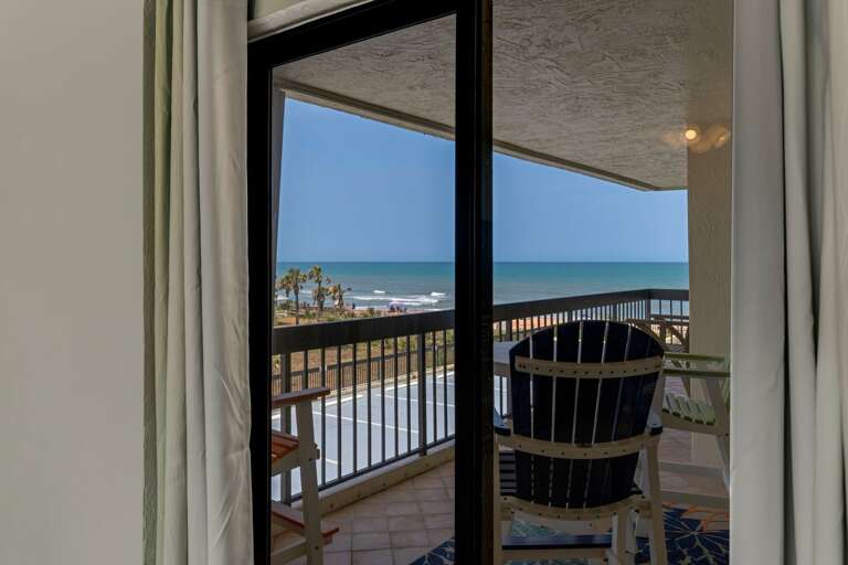 Step right out onto the private balcony from the master bedroom and soak in the ocean views and fresh sea breeze Step right out onto the private balcony from the master bedroom and soak in the ocean views and fresh sea breeze