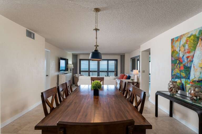 Ocean View from the Dining Room Table Ocean View from the Dining Room Table