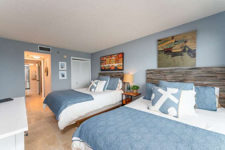 Two Queen Beds in the Guest Bedroom Two Queen Beds in the Guest Bedroom