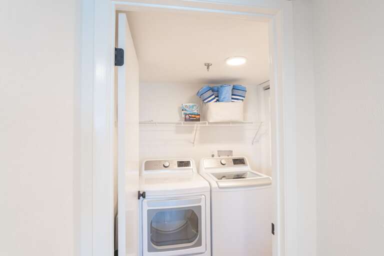 Washer and Dryer located inside the condo Washer and Dryer located inside the condo