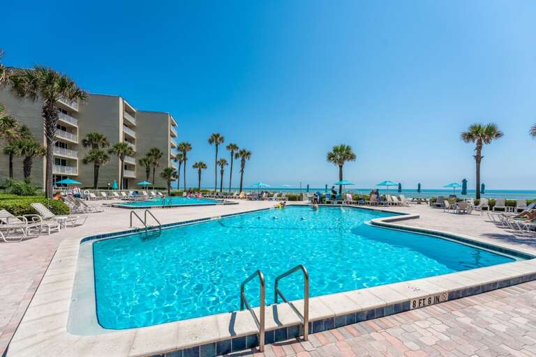The Pelican features oceanfront pools, including one that's seasonally heated The Pelican features oceanfront pools, including one that's seasonally heated