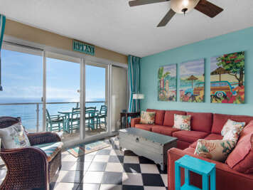 Living room with a great view!