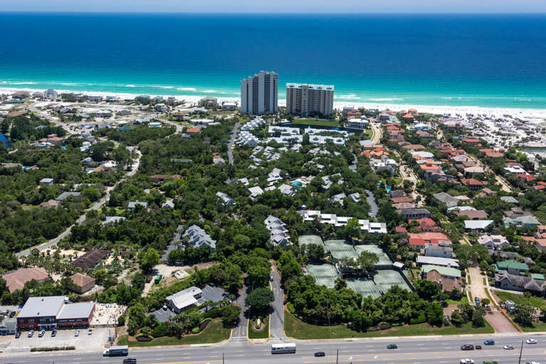 Aerial Photo of Hidden Dunes Resort