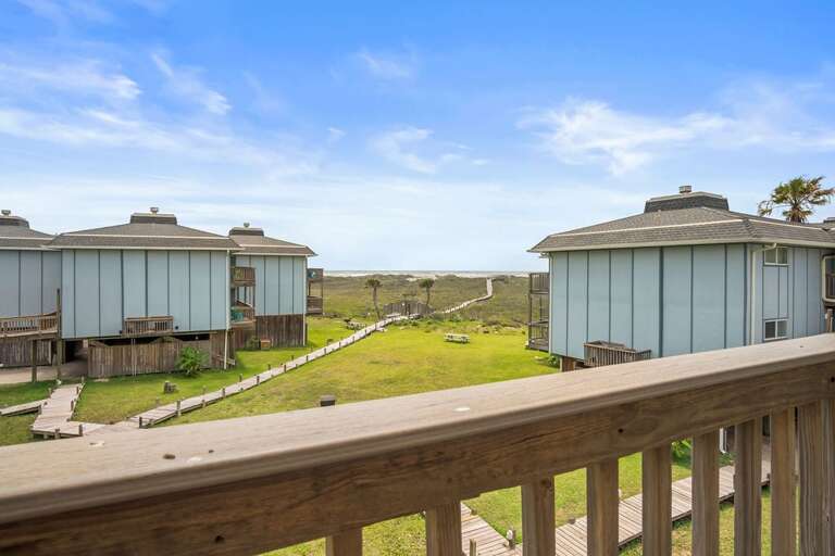Beachfront Properties Viewed From Balcony