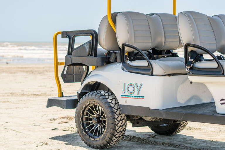 Beach-bound Buggy Beside The Breezy Shore