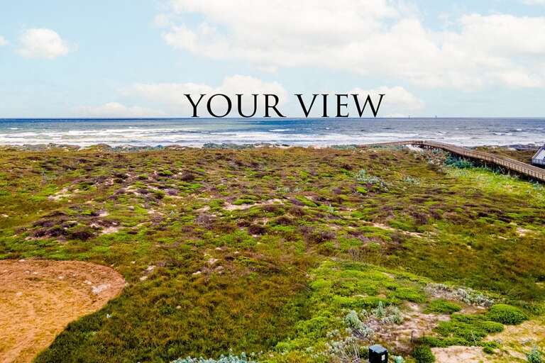 Seafront Landscape With Text YOUR VIEW