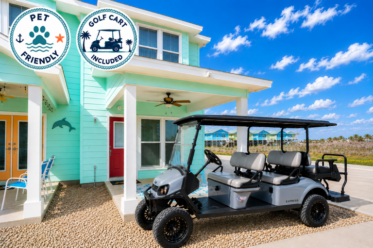 Paradise Azul - Golf Cart, Shuffleboard!