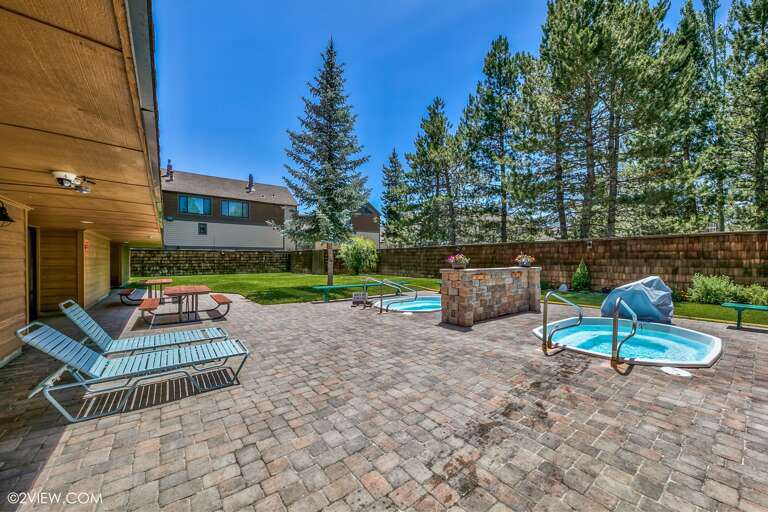 Guests can purchase a pass to access the hot tubs (currently being remodeled)