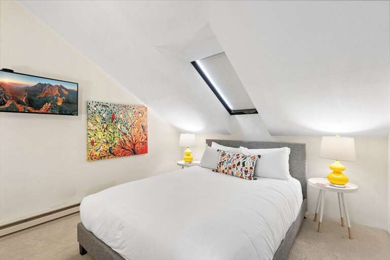 Guest Room Two features queen bed.