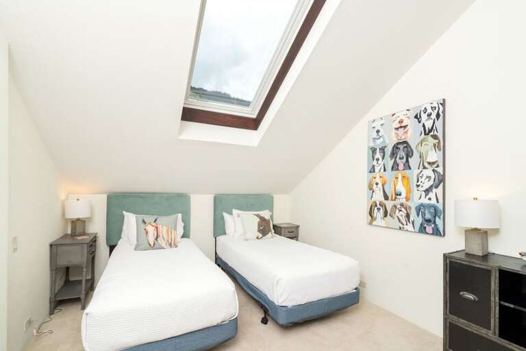 Guest Room Three (second Level) features two twin beds or a King bed upon request.