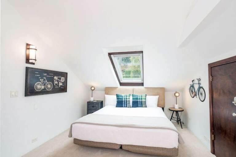 Guest Room One located on the second level features Two twins or a king (upon request) and ensuite bathroom.