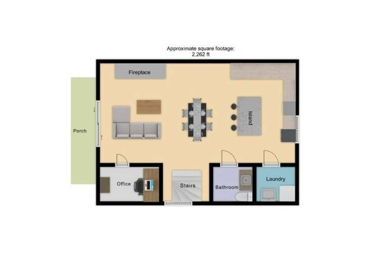 Second Level floor plans.