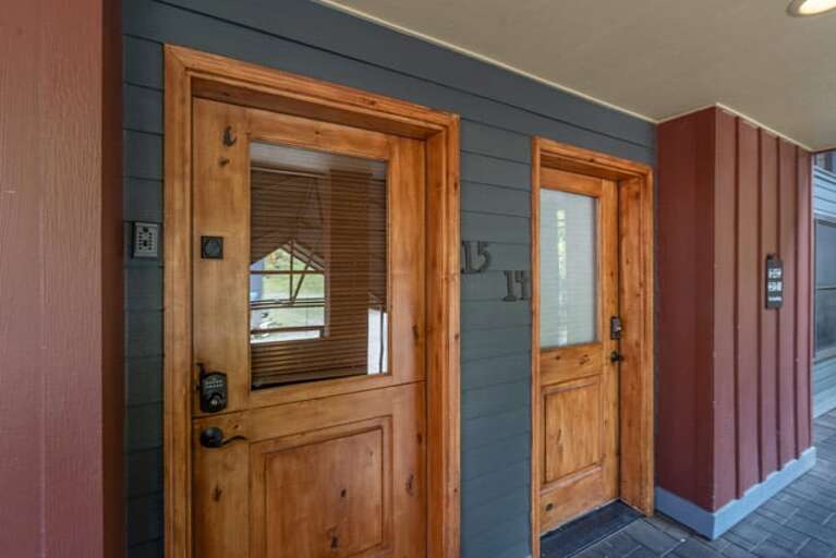 keyless entry to condo