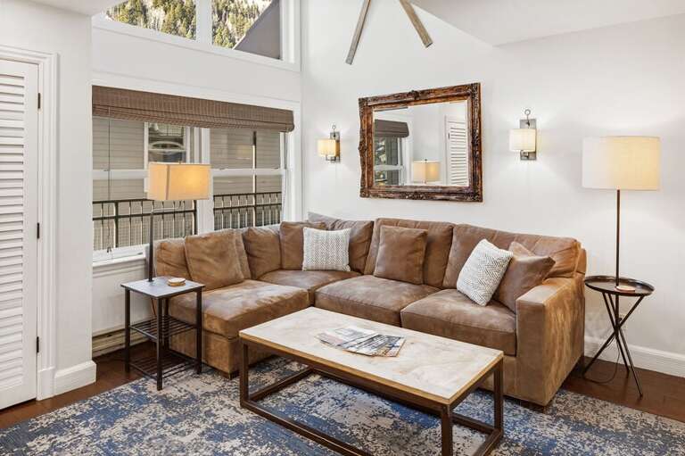 Spacious 2-bedroom condo offering a family-friendly space to catch a movie, play games, or fully relax after a fun day on the mountain. Ski-in/ski-out convenience makes hitting the slopes a breeze.