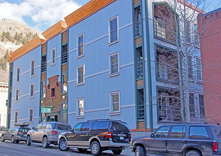 The Fall Line Condo building is just across the street from Telluride's amazing library. There is a covered parking garage with one available space for this unit.