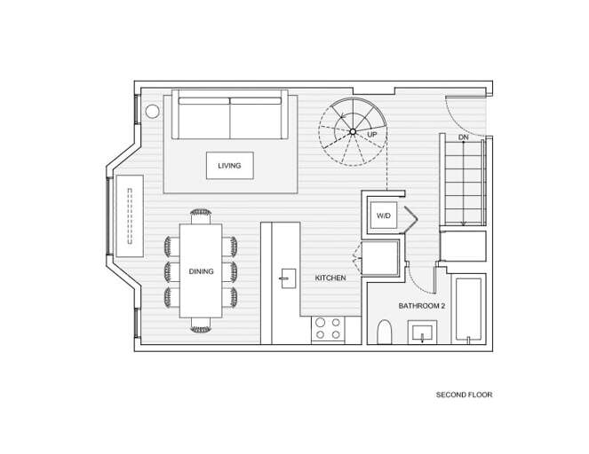 Second Floor Layout.